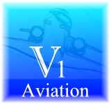 V1 Aviation Logo